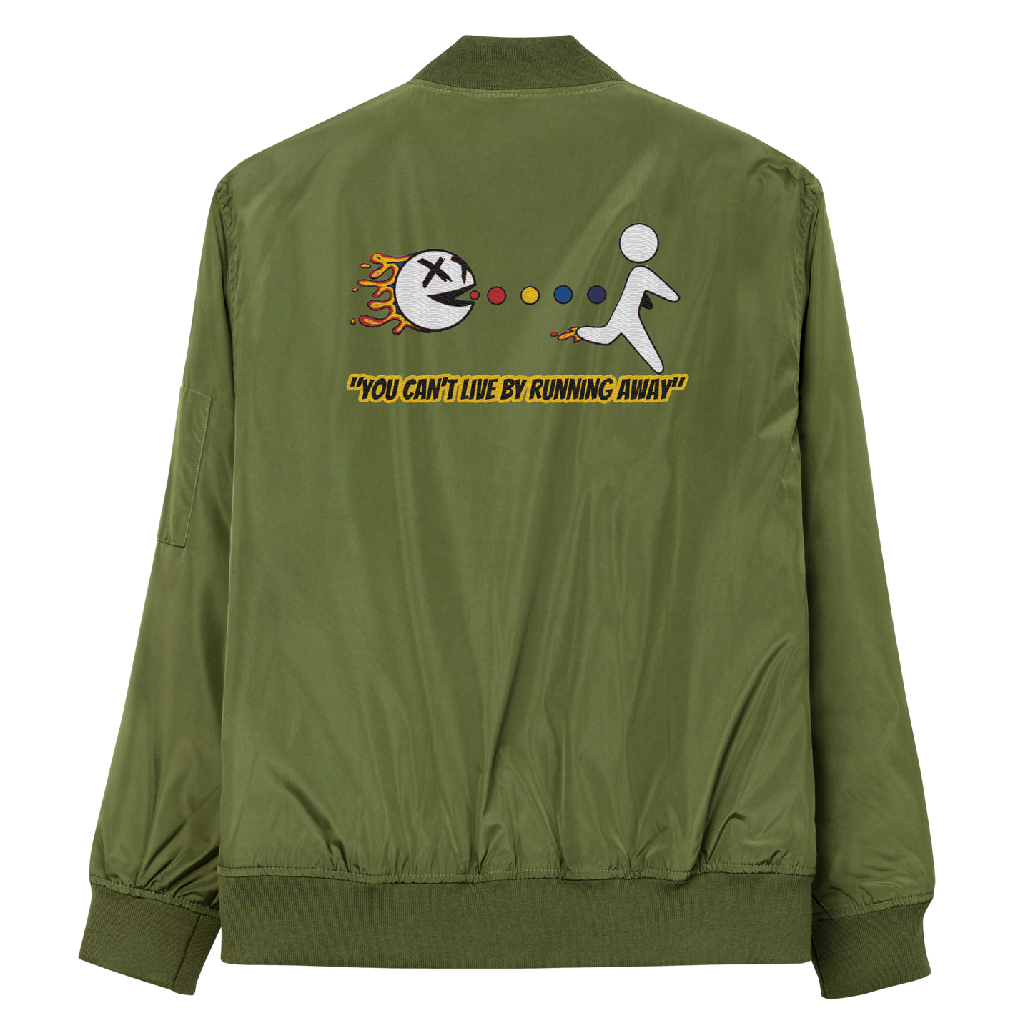 There's No Running Bomber Jacket
